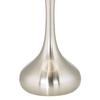 Color Plus Droplet 23 1/2" Faux Tawny Zebrawood Droplet Table Lamp with Print Shade view 4