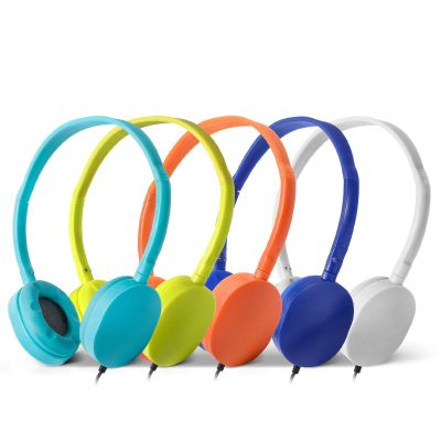 Kaysent Wholesale Bulk Headphones Earphones Earbuds (KHP-25Mixed) 25 Packs Mixed Colors(Each 5 Pack) Stereo Headphone for School, Classroom, Airplane, Hospiital, Students,Kids and Adults