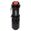 HQRP Powerful 3W LED Blacklight Flashlight 365 nm for Leak Detection/Urine Detection/Hotel Room Inspection view 2