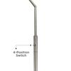 Tawny Zebrawood Giclee Print Shade Arc Floor Lamp view 3