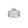 Giclee Glow Diamond Maze 14" Wide Ceiling Light with Print Shade view 1