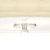 Giclee Gallery 16" Birch Blonde Print Shade with Crystal Ceiling Light view 3