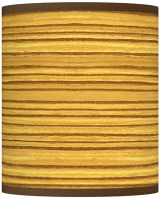Pre-Assembled Tawny Zebrawood Medium Shade 10x10x12 (Spider)