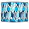 Pre-Assembled Blue Tiffany-Style Medium Shade 12x12x8.5 (Spider) view 1