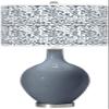 Color + Plus OVO 28 1/2" Gardenia Shade Granite Peak Gray Table Lamp view 1