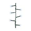 Lumineo 500 LED Cool White Christmas Compact Lights Set, Green Wire 36 Feet view 2