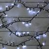 Lumineo 500 LED Cool White Christmas Compact Lights Set, Green Wire 36 Feet view 4