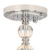 Retro Lattice Giclee 16" Wide Semi-Flush Ceiling Light with Print Shade view 2