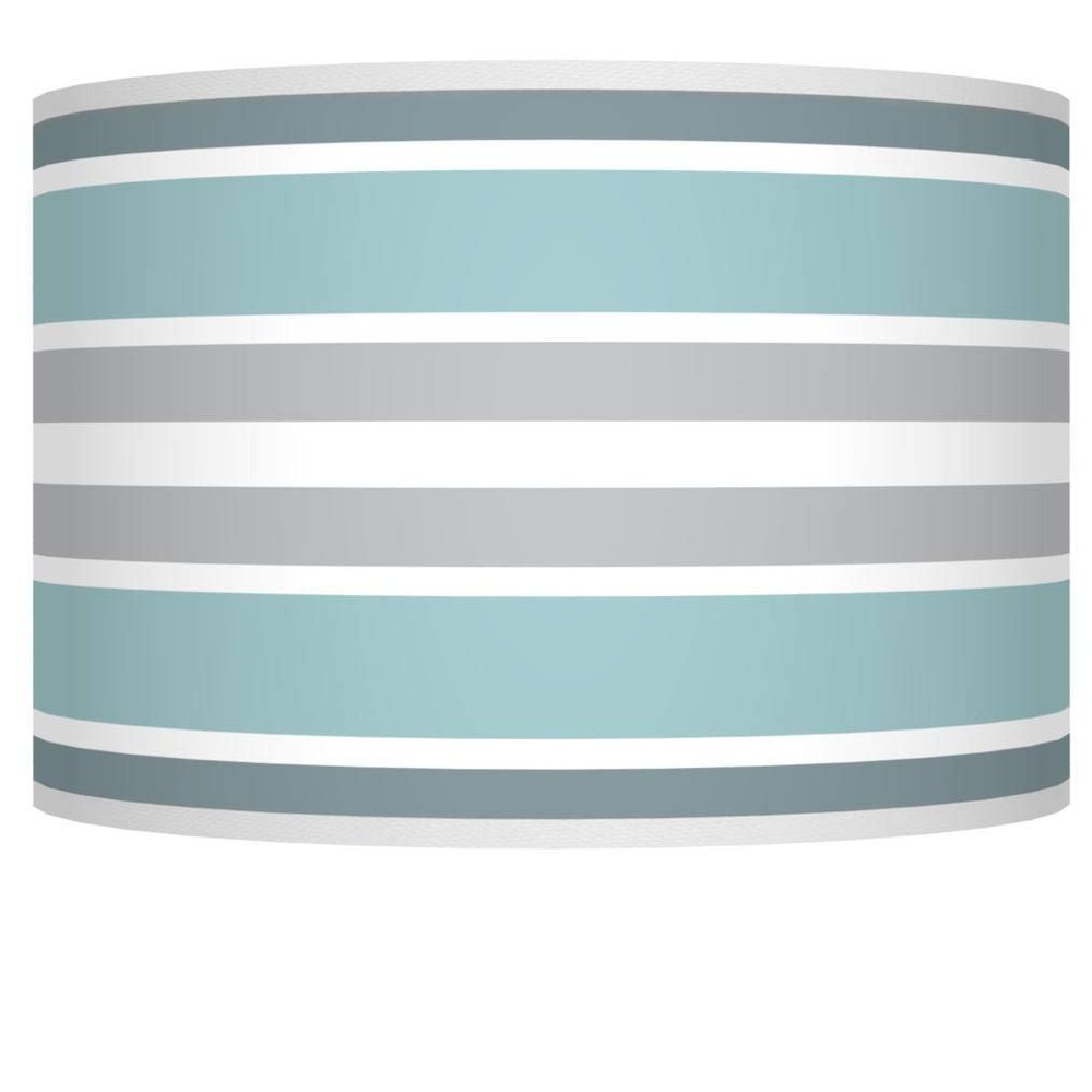 Pre-Assembled Medium Multi Color Stripes Shade 12x12x8.5 (Spider)