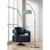 Giclee Glow 71 1/2" Lagos Mosaic Print Shade Modern Arc Floor Lamp view 2