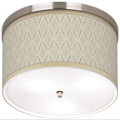 Giclee Gallery 20 1/4" Moroccan Diamonds Print Shade Ceiling Light