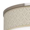 Giclee Gallery 20 1/4" Moroccan Diamonds Print Shade Ceiling Light view 2