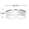 Giclee Gallery 20 1/4" Moroccan Diamonds Print Shade Ceiling Light view 4