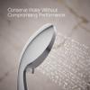 KOHLER K-22165-G-CP Forte Multifunction Hand Shower Head, Handheld Showerhead with 3 Spray Settings, 1.75 GPM, Polished Chrome view 4