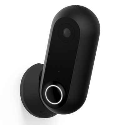 Canary Flex Indoor/Outdoor, Wire-free or Plugged-in, Weatherproof HD Security Camera - Black
