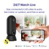 Canary Flex Indoor/Outdoor, Wire-free or Plugged-in, Weatherproof HD Security Camera - Black view 2