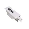 WAC Lighting WEDR-RT-2A-BK W Recessed Track Flanged Live End Right Current Limiter view 1