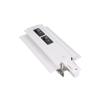 WAC Lighting WEDR-RTL-2A-WT W Recessed Track Flangeless Live End Right Current Limiter view 1