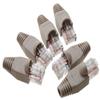 CablesOnline 6-Pack 10/100 Ethernet Loopback Plug, Pinout 1-to-3, 2-to-6, Gray TS-UL01-6 view 1