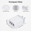 Wall Charger USB Charger Adapter 3.1A/3Pack Muti Port Fast Charging Station view 3