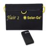 SolarGoPack Flair II - 2 Panel, Portable, and Folding 13 Watt Solar Power Charging Panel, Charges Cellular Smartphones and Mobile Electronic Devices view 3