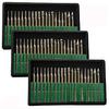 Brccee AC 60 Pcs Diamond Burr Bits Drill Glass Gemstone Metal for Craftsman Rotary Tool 1/8" Shanks w/Box Tip view 1