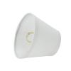 Aspen Creative 32066-2, Hardback Empire Clip-On Chandelier Lamp Shade, White, 3" Top x 5" Bottom x 4" Slant Height, Set of 2 view 4