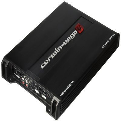 CERWIN VEGA XED600.4 600-Watt Class AB Amplifier, 4 Channels, 600W Max