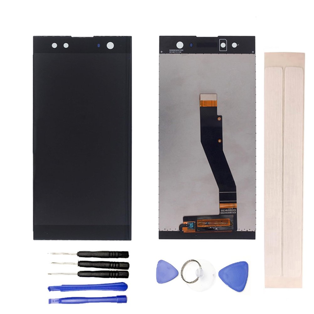 JayTong LCD Display & Replacement Touch Screen Digitizer Assembly with Free Tools for Xpe-ria XA2 Ultra C8 H4233 H4213 H3213 H3223 Black