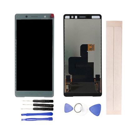 JayTong LCD Display & Replacement Touch Screen Digitizer Assembly with Free Tools for Xpe-ria XZ2 Compact H8314 Green