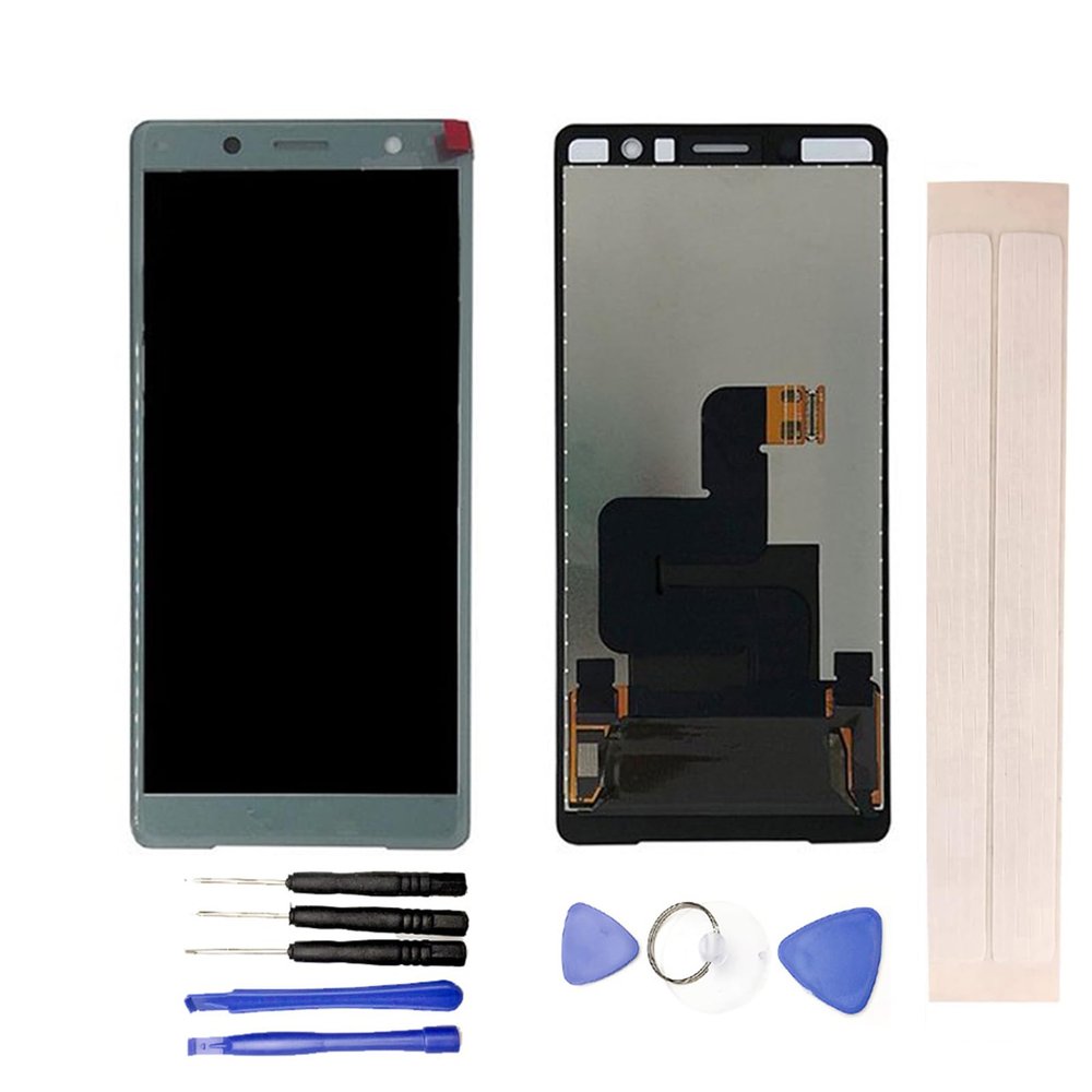 JayTong LCD Display & Replacement Touch Screen Digitizer Assembly with Free Tools for Xpe-ria XZ2 Compact H8314 Green