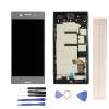 JayTong LCD Display & Replacement Touch Screen Digitizer Assembly with Free Tools for Xpe-ria XZP XZ Premium G8141 G8142 Silver with Frame view 1