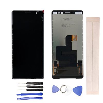 JayTong LCD Display & Replacement Touch Screen Digitizer Assembly with Free Tools for Xpe-ria XZ2 Compact H8314 Black