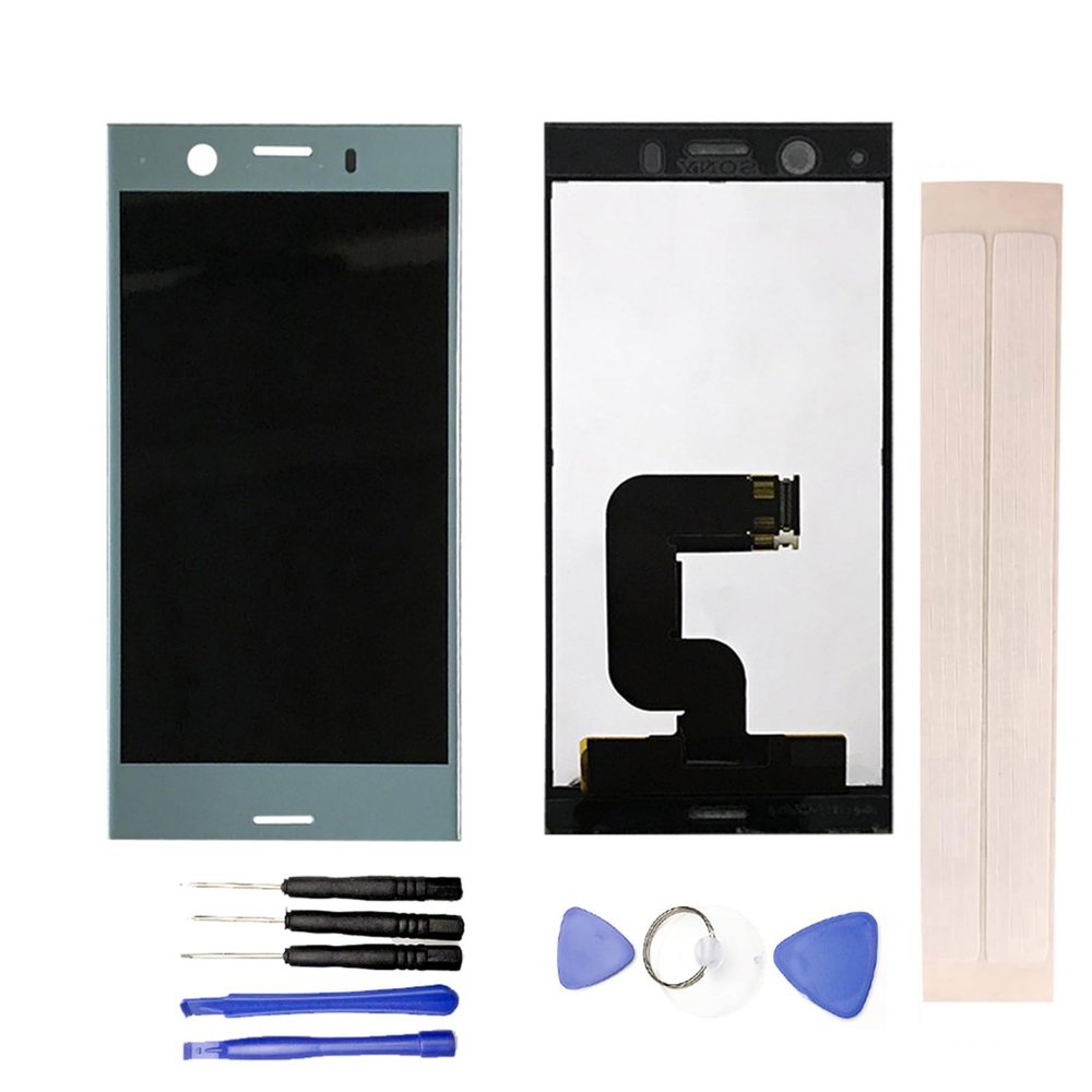 JayTong LCD Display & Replacement Touch Screen Digitizer Assembly with Free Tools for Xpe-ria XZ1 Compact/Mini G8441 SO-02K PF41 B-LUE