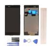 JayTong LCD Display & Replacement Touch Screen Digitizer Assembly with Free Tools for Xpe-ria Z Ultra XL39h XL39 C6802 C6806 with Black Frame view 1
