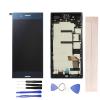 JayTong LCD Display & Replacement Touch Screen Digitizer Assembly with Free Tools for Xpe-ria XZP XZ Premium G8141 G8142 B-LUE with Frame view 1