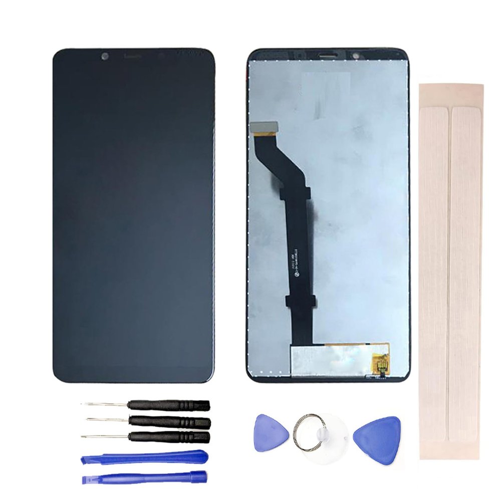 JayTong LCD Display & Replacement Touch Screen Digitizer Assembly with Free Tools for No-kia 3.1 Plus Black
