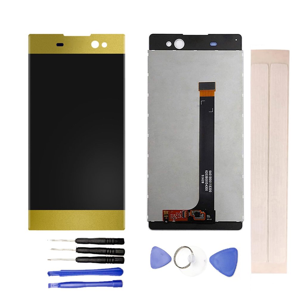 JayTong LCD Display & Replacement Touch Screen Digitizer Assembly with Free Tools for Xpe-ria C6 / XA Ultra F3215 F3213 F3211 F3213 F3212 F3216 Gold