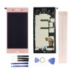 JayTong LCD Display & Replacement Touch Screen Digitizer Assembly with Free Tools for Xpe-ria XZP XZ Premium G8141 G8142 Pink with Frame view 1