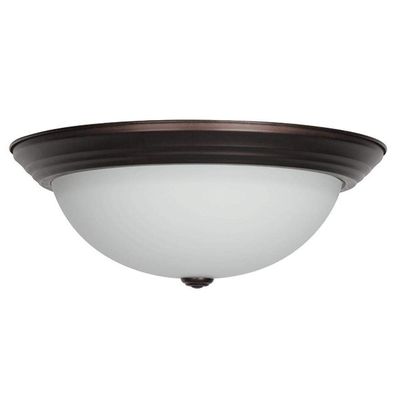 LUMINANCE F7644-64 3LT 15IN Flush White GLS PBR