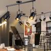 Ladiqi 3 Light Industrial Hanging Pendant Light Modern Black LED Spotlight Island Lighting Fixture for Kitchen Living Room Dining Room view 2