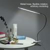 FILFEEL LED Desk Clip Lamp, USB Interface & Flexible Metal Hose for Nail Table Manicure Makeup Bed Reading view 4