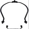 Urbanest 7" Set of 2 Heavy Duty Harp Fitter For Lamp Shades with Saddle, Black Nickel view 4