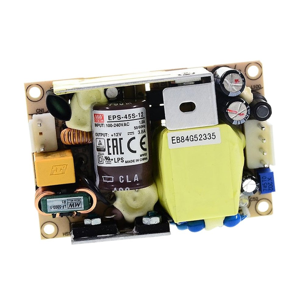 Industrial Open Frame 45.6W 12V 3.8A EPS-45S-12 AC-DC SMPS EPS-45S Switching Power Supply 3" x 2"