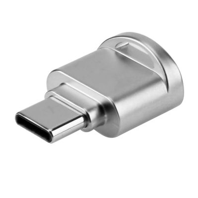 Mini Metal Type-C Card Reader Portable Key Ring USB 3.1 Type C Micro SD TF Memory OTG Cardreader for Mobile Phone