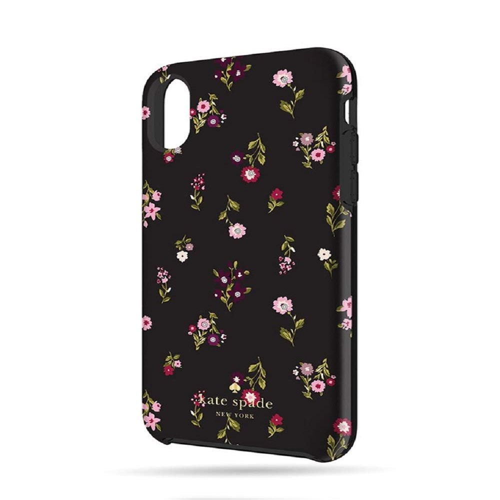 Kate Spade New York Hardshell Case For iPhone X / XS (ONLY) - Spriggy Floral/Black