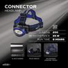 Police Security Connector COB LED Headlamp - 200 Lumen view 2