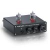 Fosi Audio Box X4 Phono Preamp with Vacuum Tubes for MM Turntable Phonograph Record Player with Volume Bass Treble Control view 1