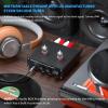 Fosi Audio Box X4 Phono Preamp with Vacuum Tubes for MM Turntable Phonograph Record Player with Volume Bass Treble Control view 2