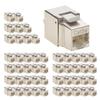 Beszin Cat.5E RJ45 110 Type Shielded Keystone Jack (50-Pack) view 1